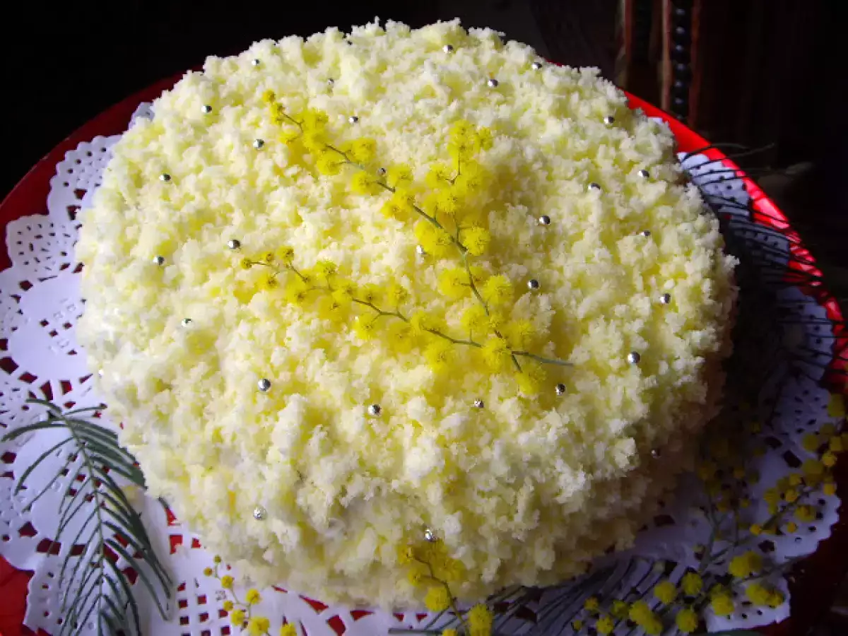 De 8 Martie - tort mimosa - poza 2