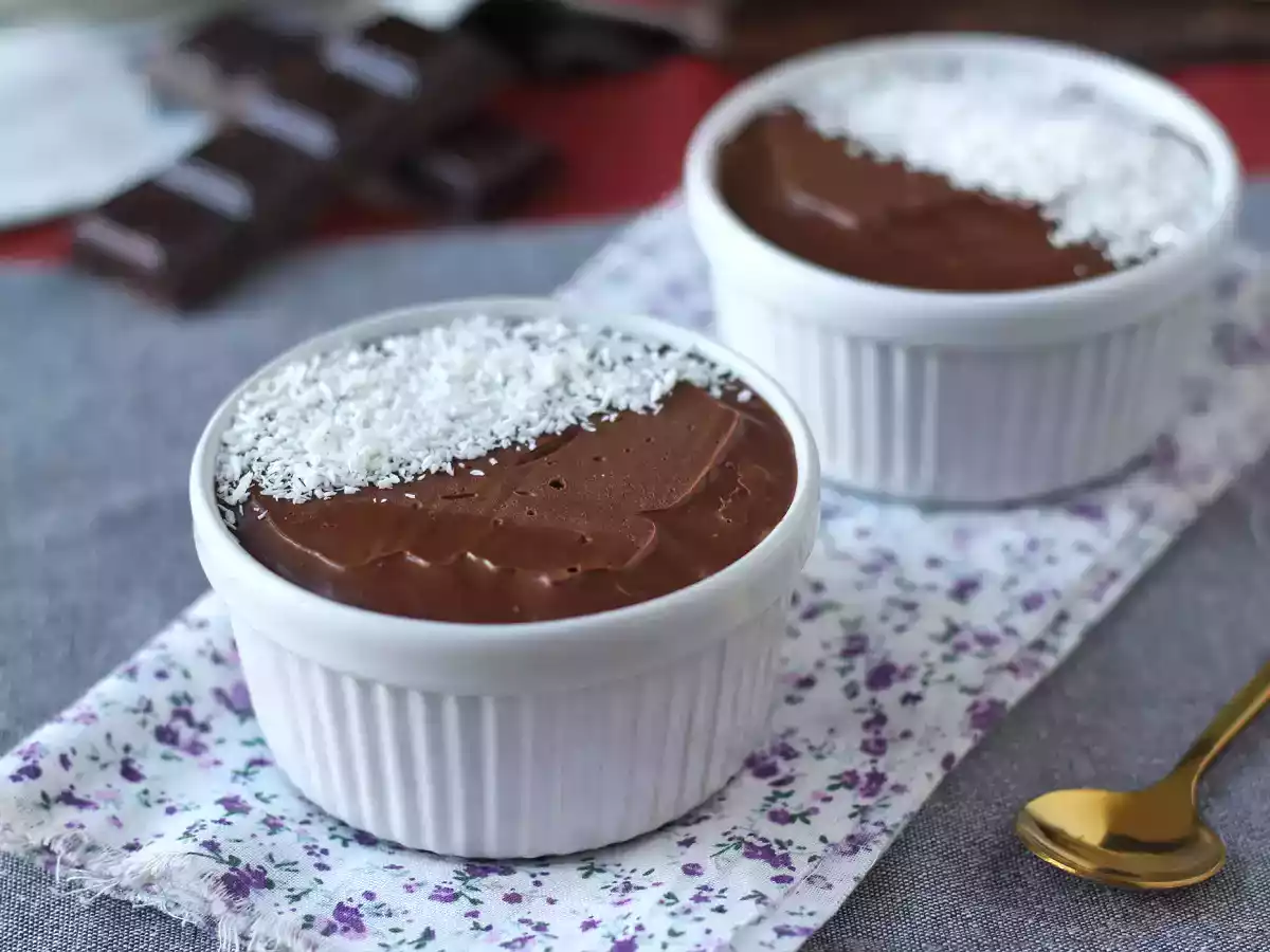 Desert de ciocolată cu doar 2 ingrediente! - poza 7