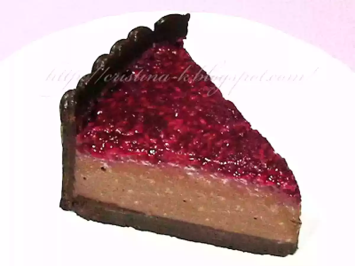 Diplomat cu ciocolata si zmeura