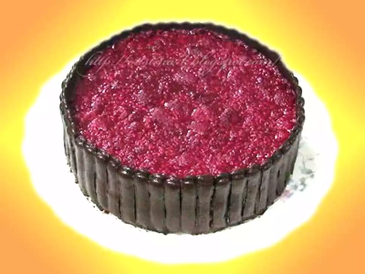 Diplomat cu ciocolata si zmeura - poza 4