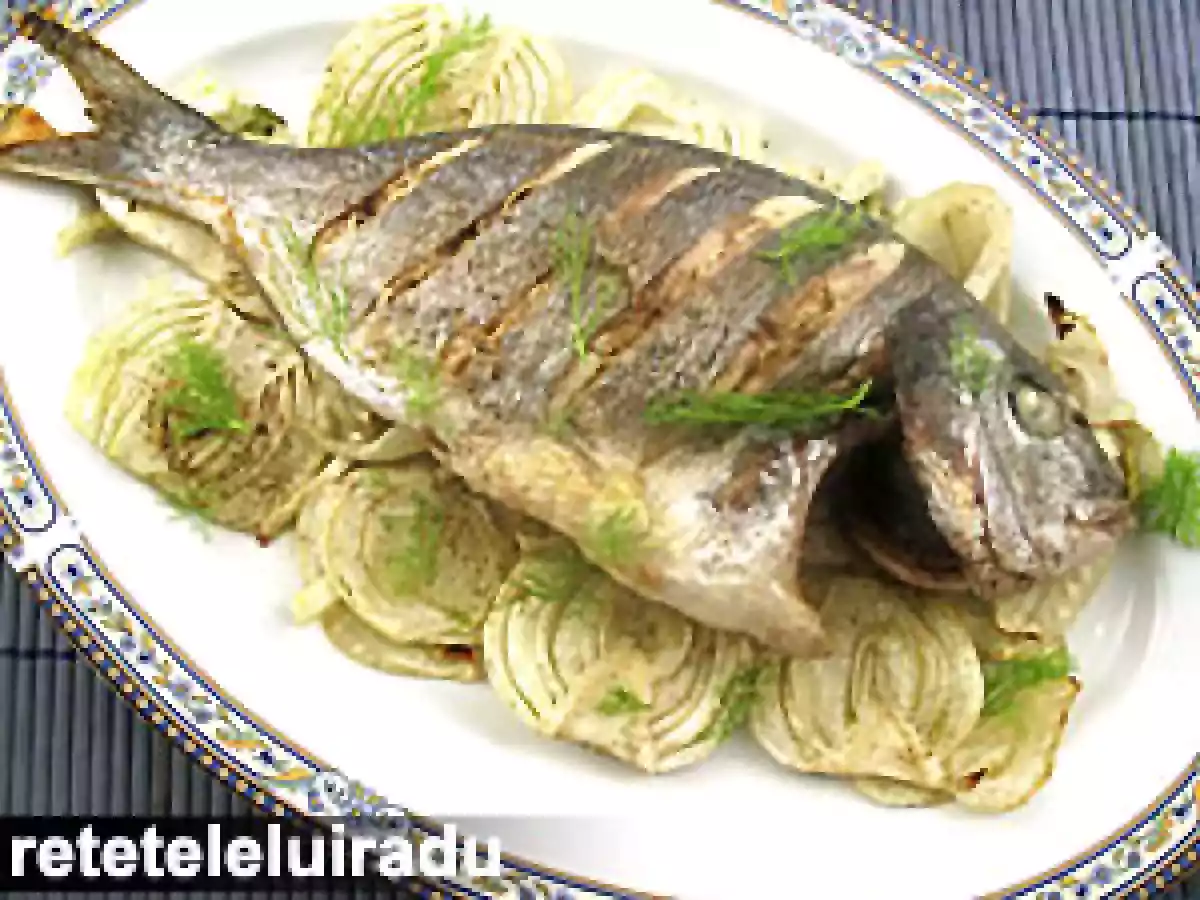 Dorada cu fenicul