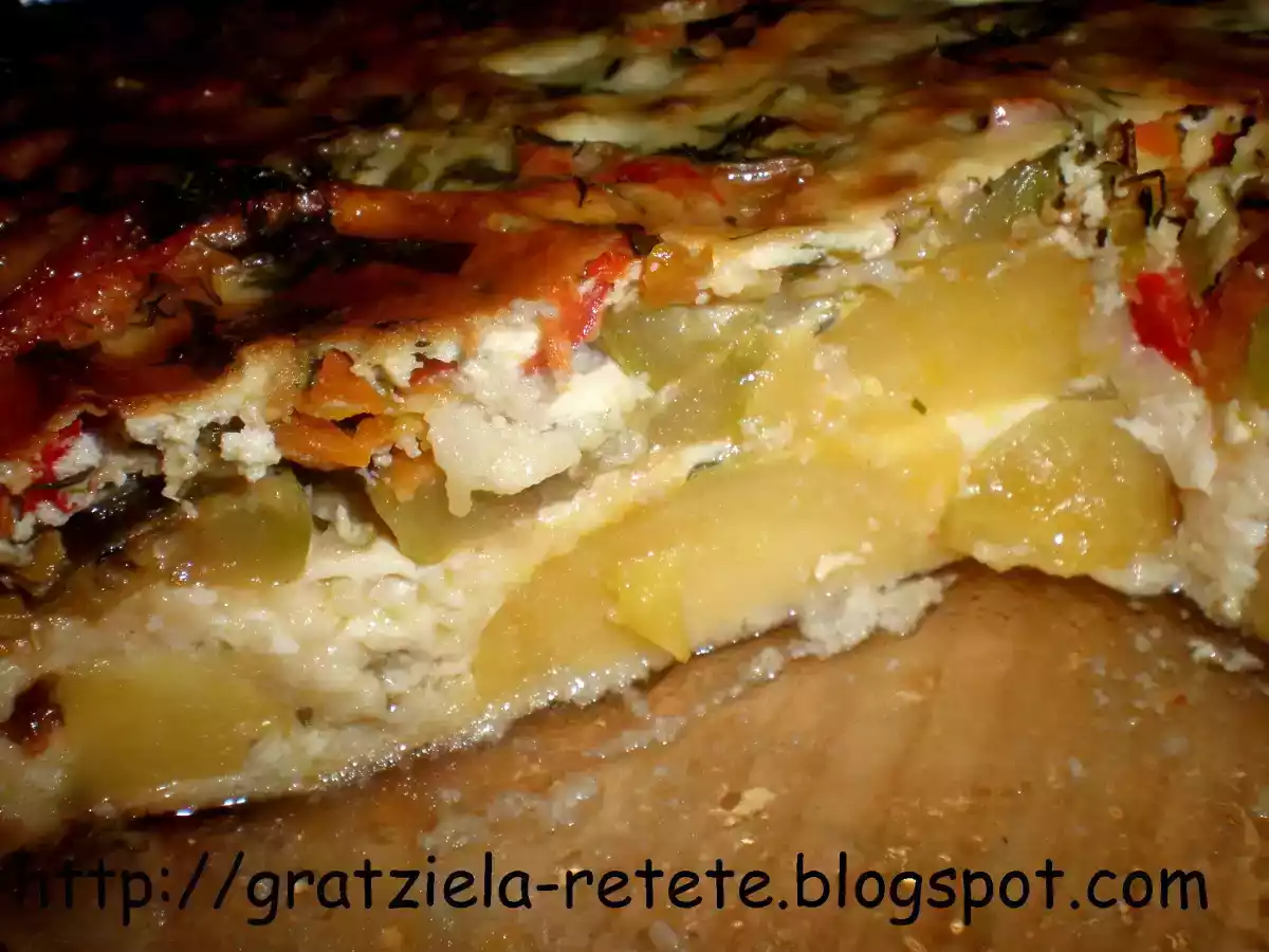 dovlecei şi cartofi gratinaţi, o masă de duminică - poza 5