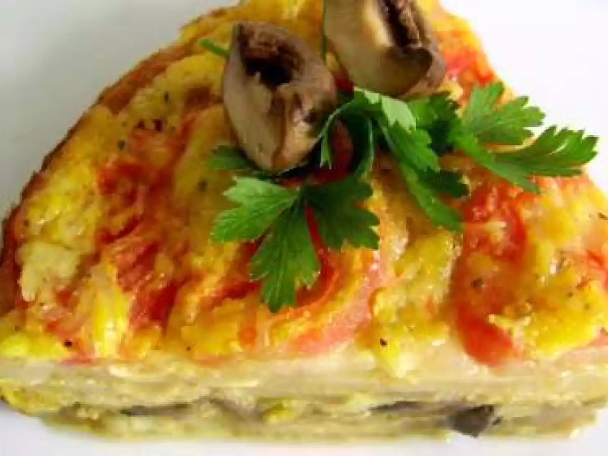 Dovlecei cu rosii si ciuperci la cuptor - poza 3