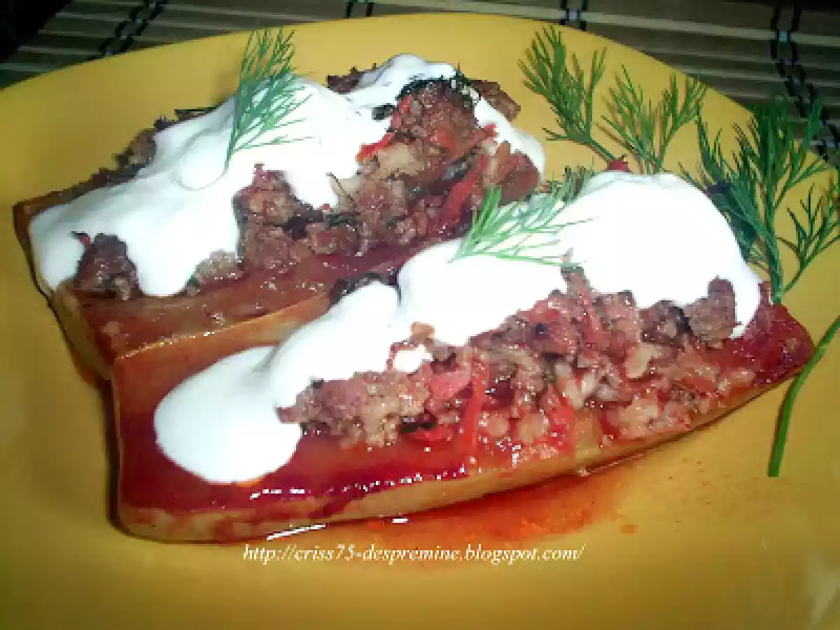 Dovlecei umpluti cu carne - poza 2