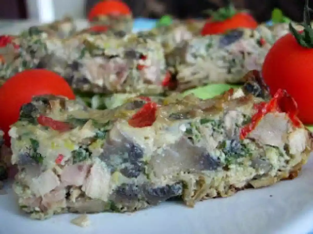 Drob din piept de pui cu ciuperci - poza 3