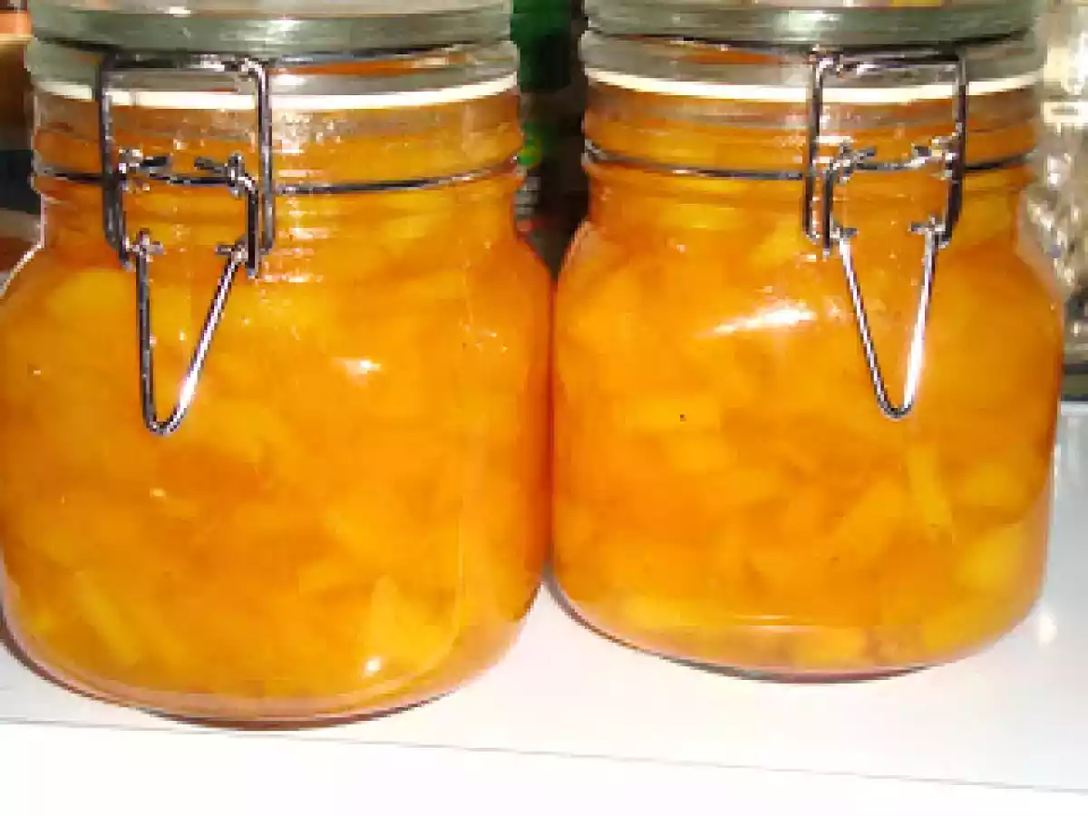 Dulceata de pepene galben si piersici - poza 2