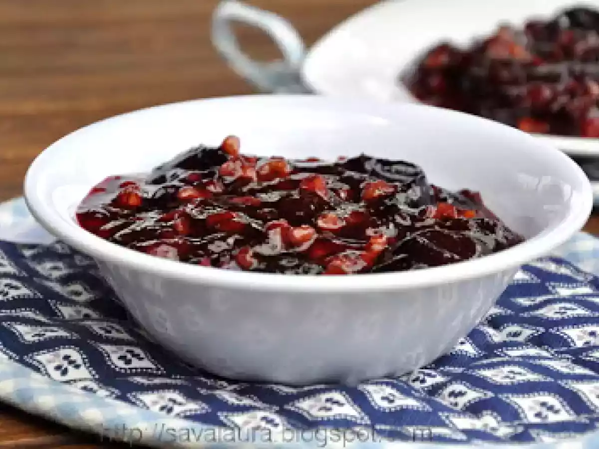 Dulceata de prune cu nuci - poza 3