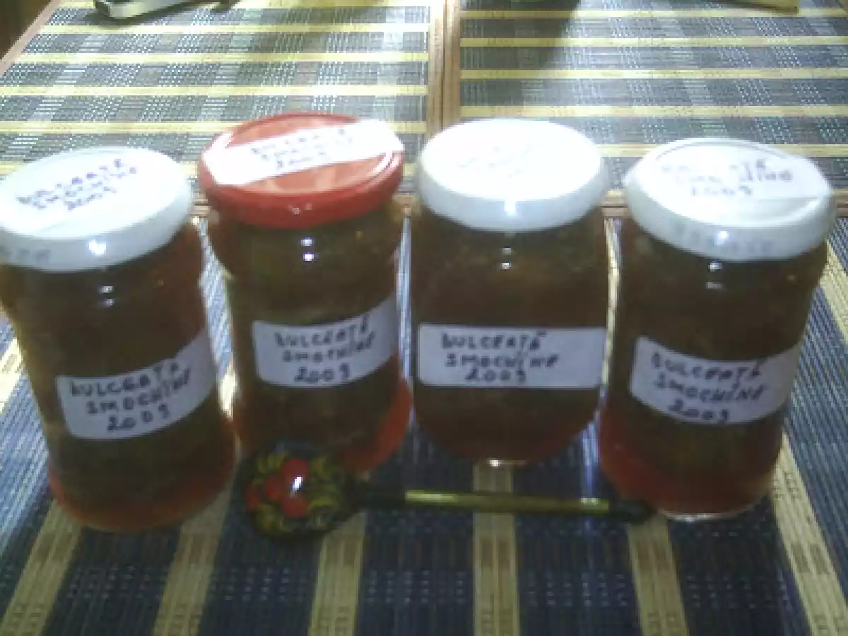 DULCEATA DE SMOCHINE VERZI SI ROSII