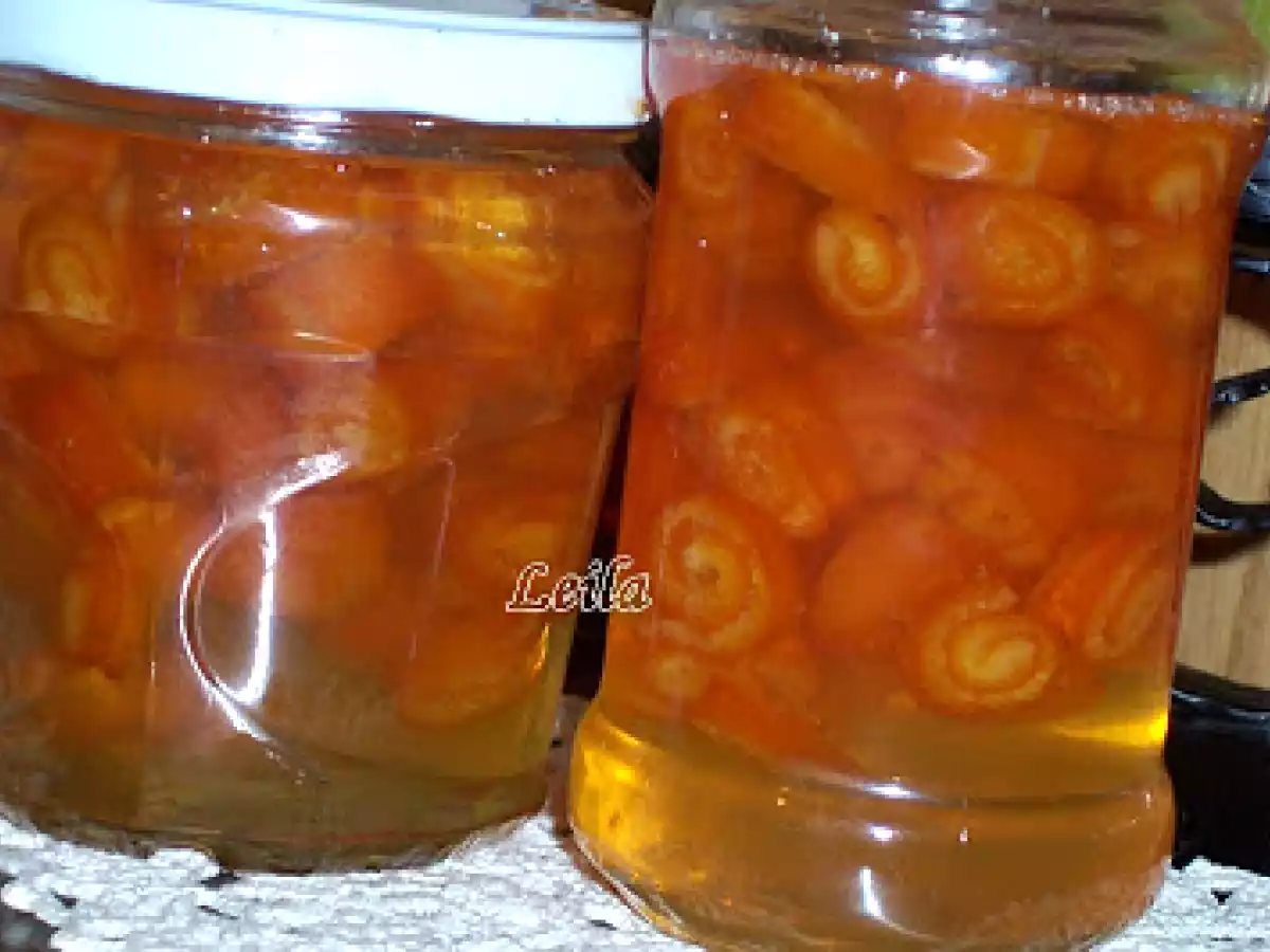 Dulceata din Coji de Portocala