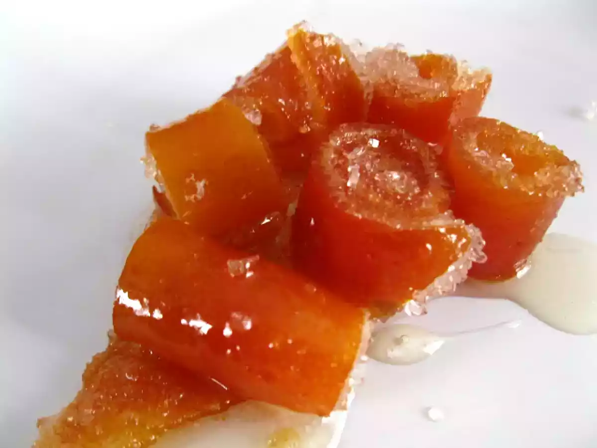 Dulceata din coji de portocale