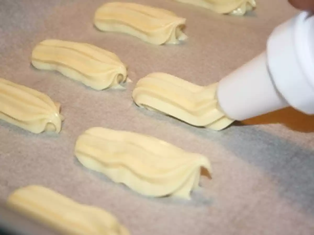 Eclere cu crema de vanilie - poza 2