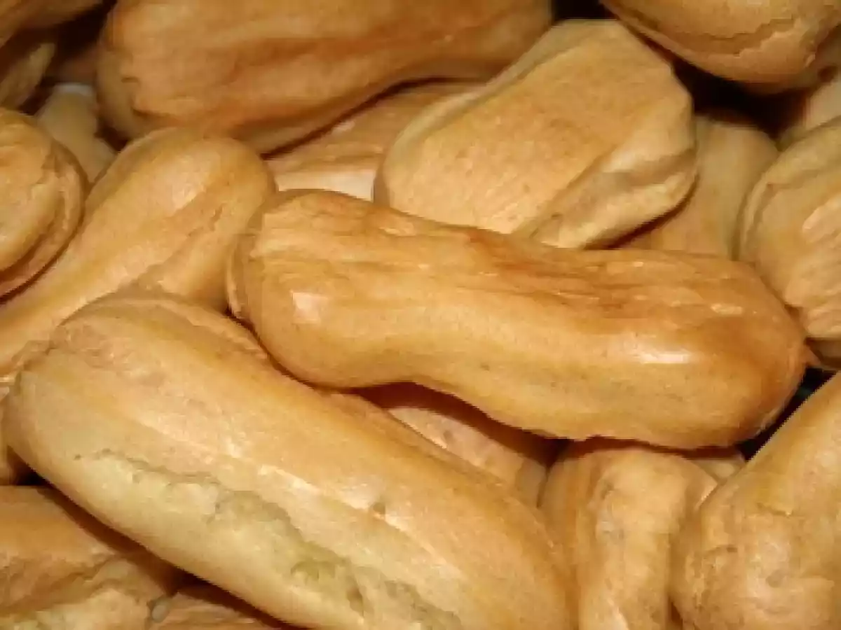 Eclere cu crema de vanilie - poza 3