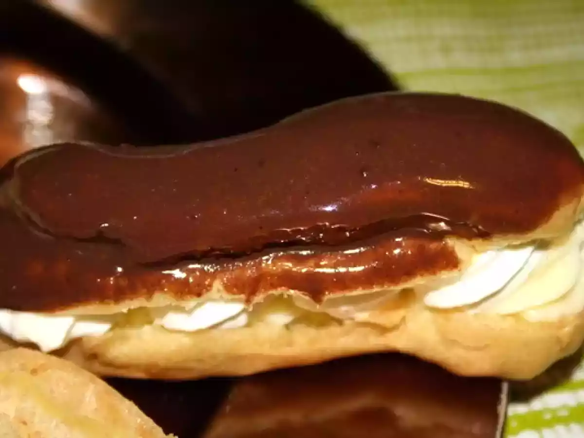 Eclere cu crema de vanilie - poza 5