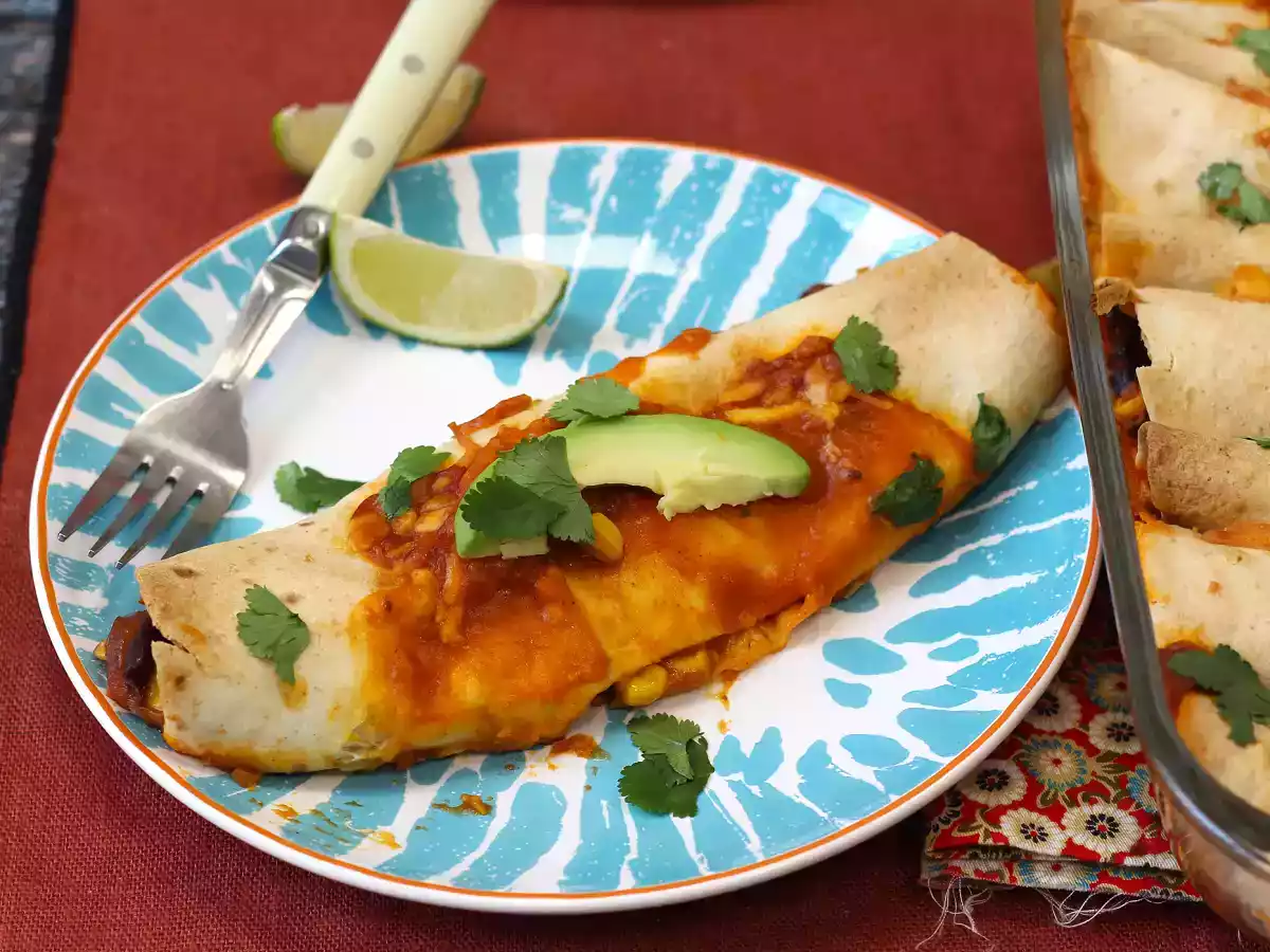Enchilada vegetariană - poza 4