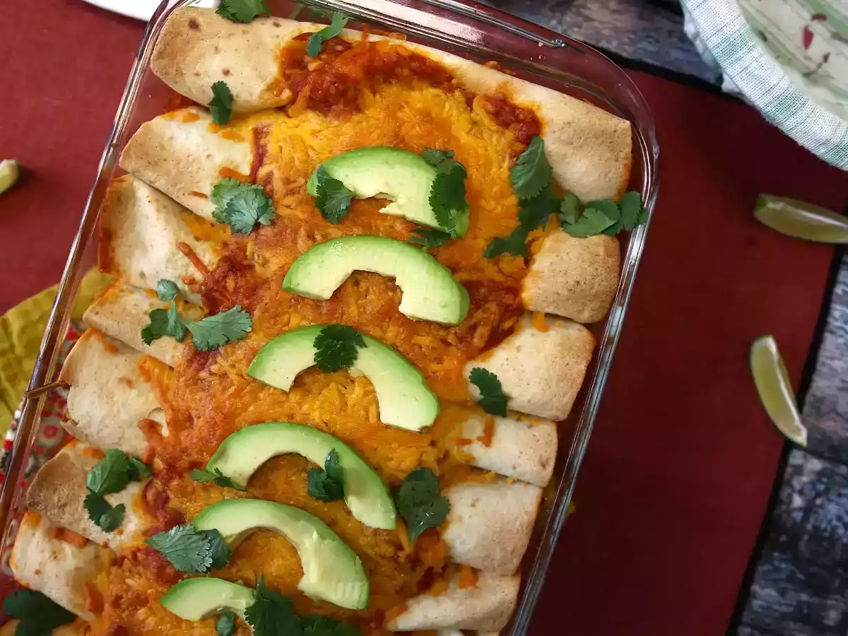 Enchilada vegetariană - poza 6