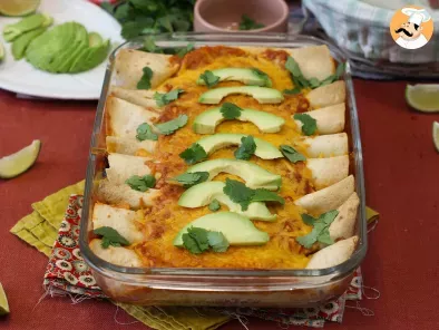 Enchilada vegetariană