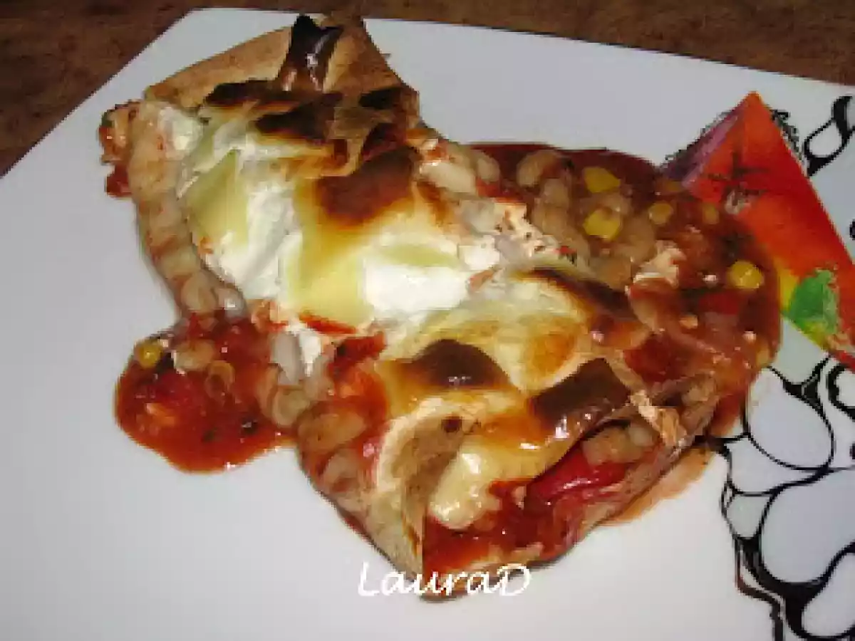 Enchiladas cu pui, fasole si porumb - poza 6