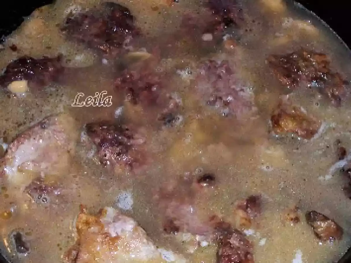 Escalop de caprioara cu ciuperci si cascaval - poza 8