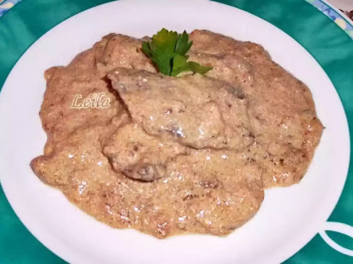 Escalop de caprioara cu ciuperci si cascaval - poza 12