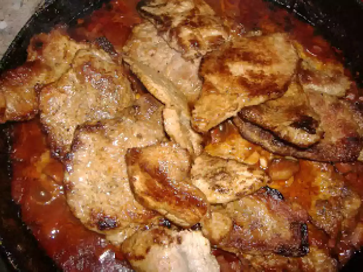 Escalop de porc Zingara - poza 10