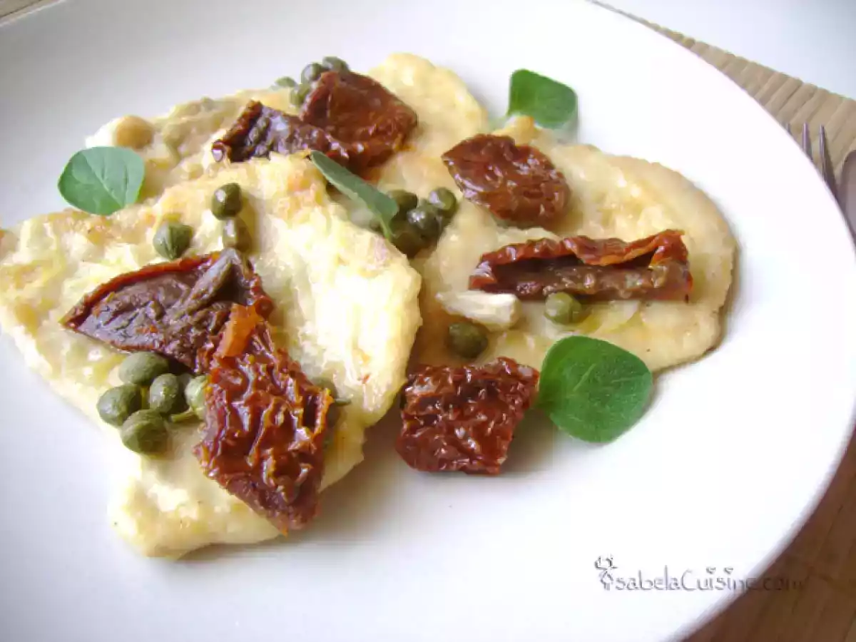 Escalop de pui cu rosii