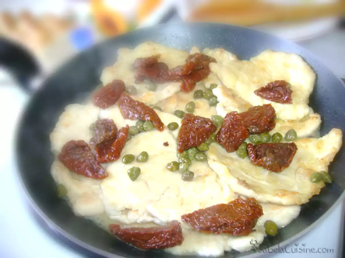 Escalop de pui cu rosii - poza 12