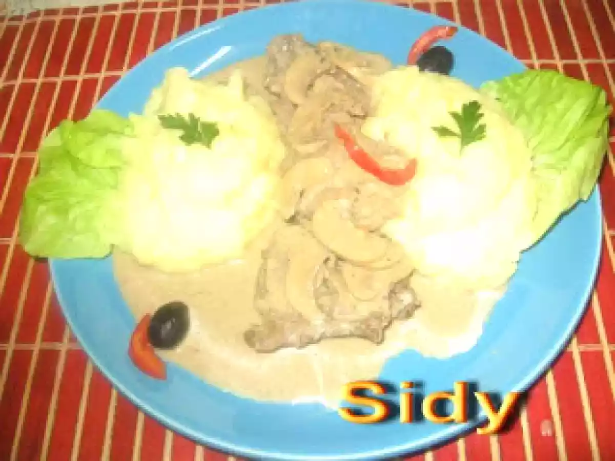 Escalop de vitel cu ciuperci - poza 2