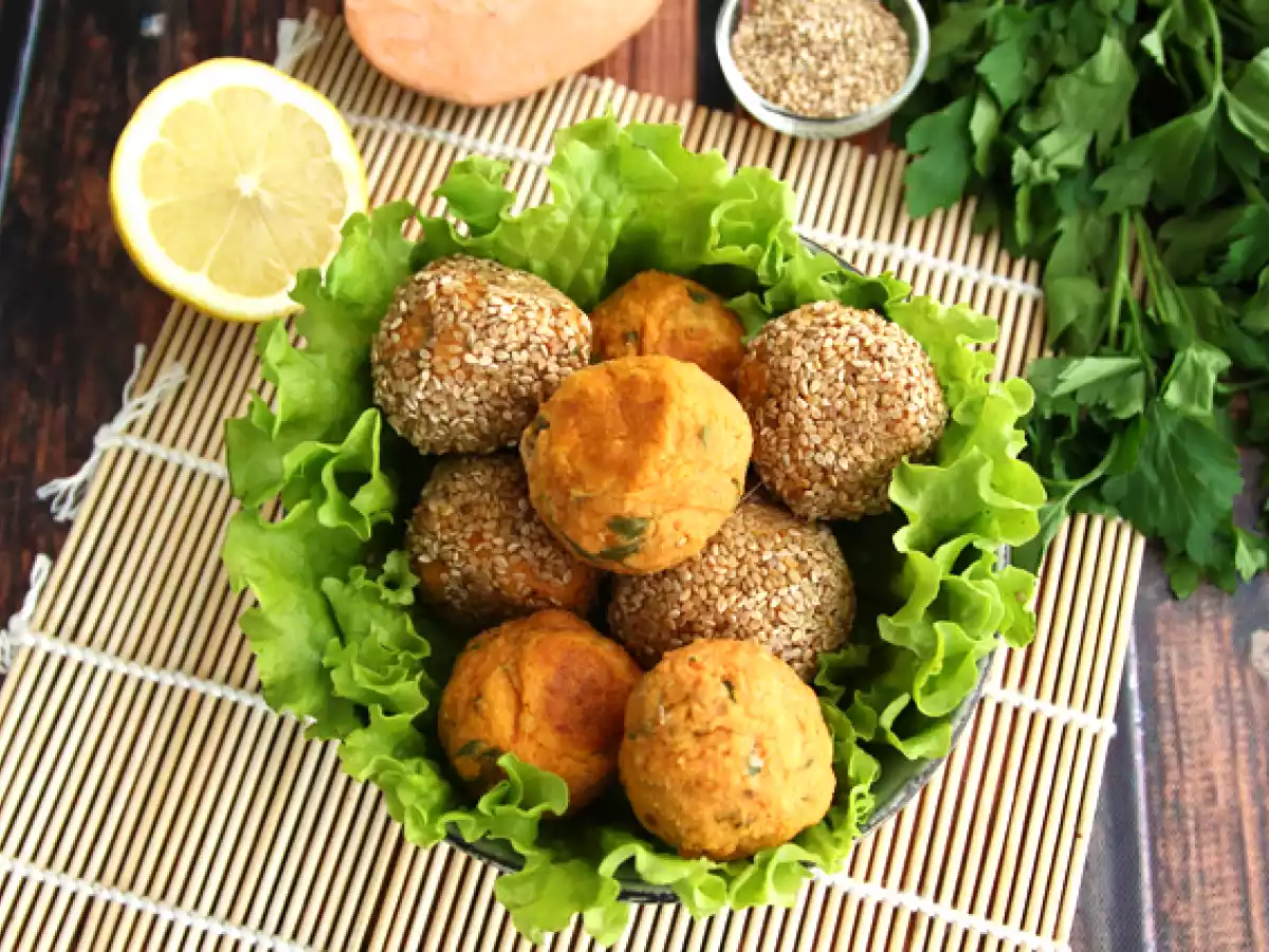 Falafel din cartofi dulci