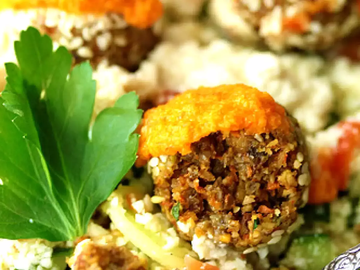Falafel si tabouleh