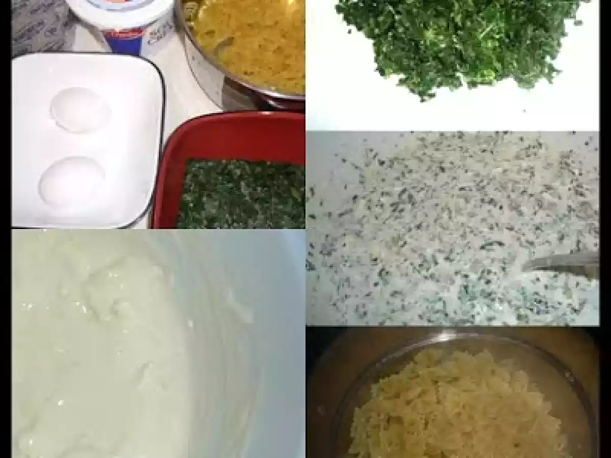 FARFALLE CU SPANAC SI BRANZA PHILLY//FARFALLE CON SPINACI E FORMAGGIO PHILLIY AL FORNO - poza 3