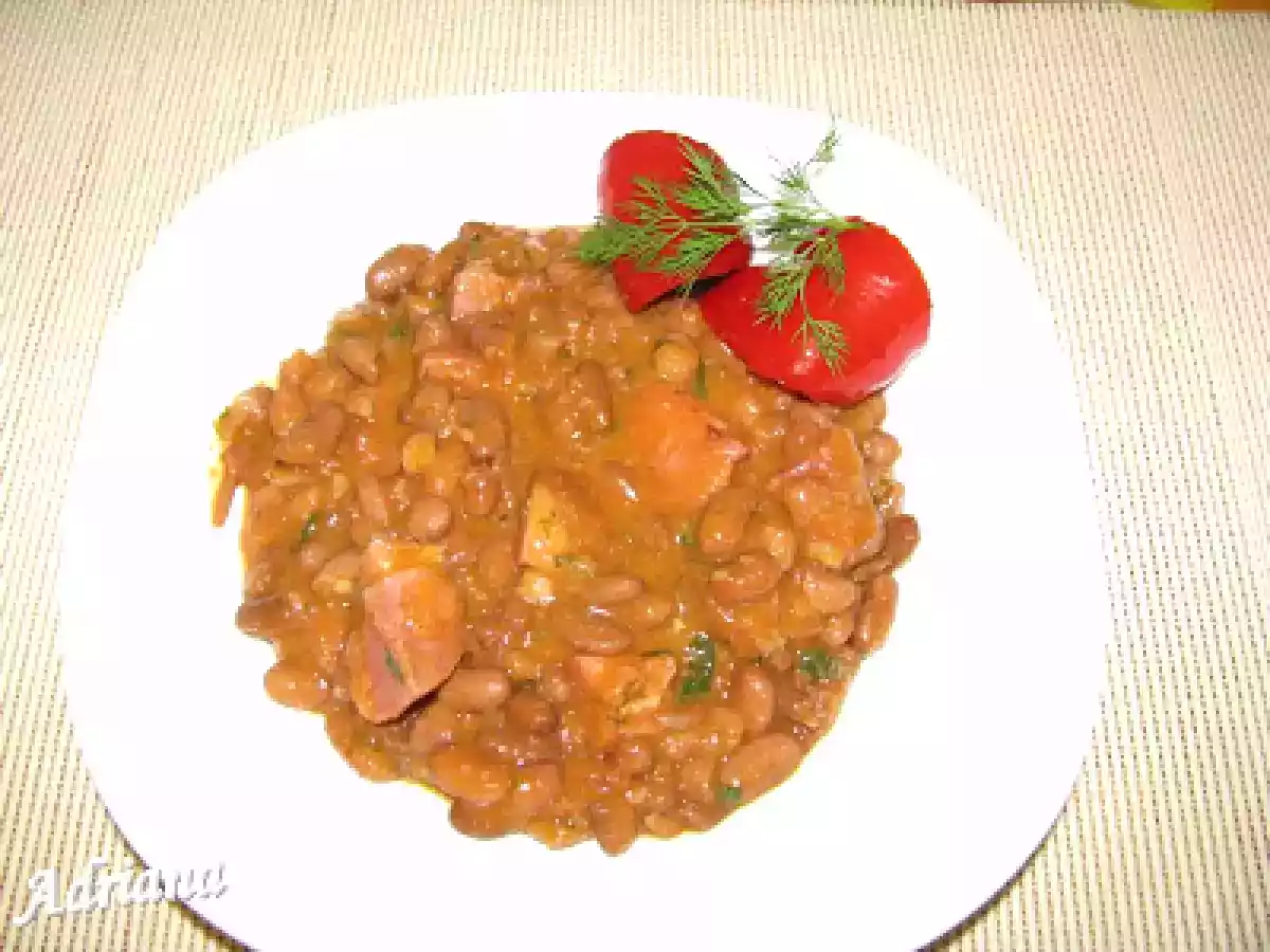 Fasole cu muschi afumat - poza 3