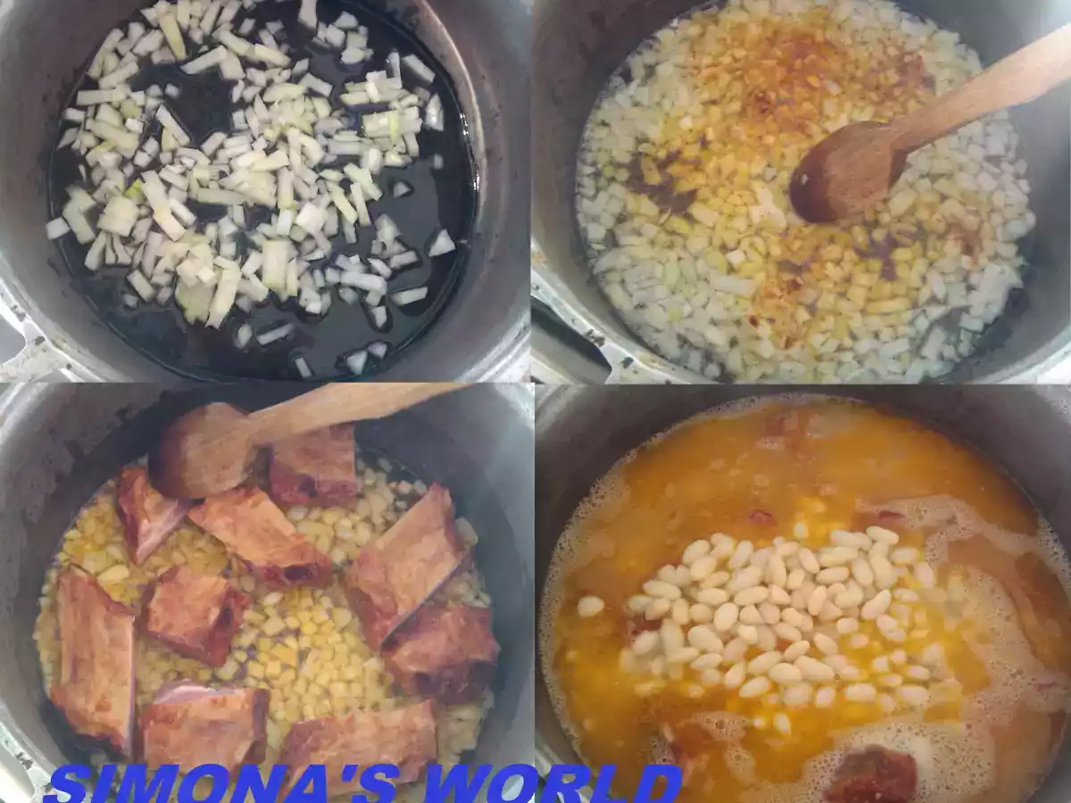 Fasole scazuta cu afumatura - poza 2