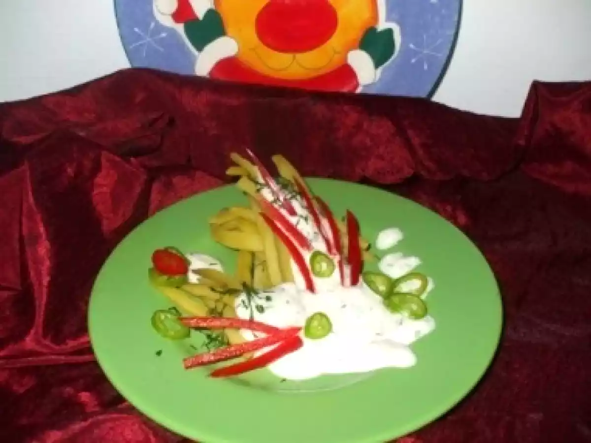 Fasole verde cu sos de usturoi - poza 7