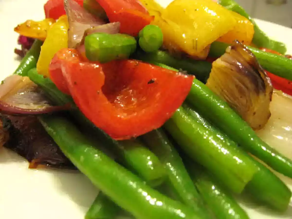 Fasole verde in stil frantuzesc