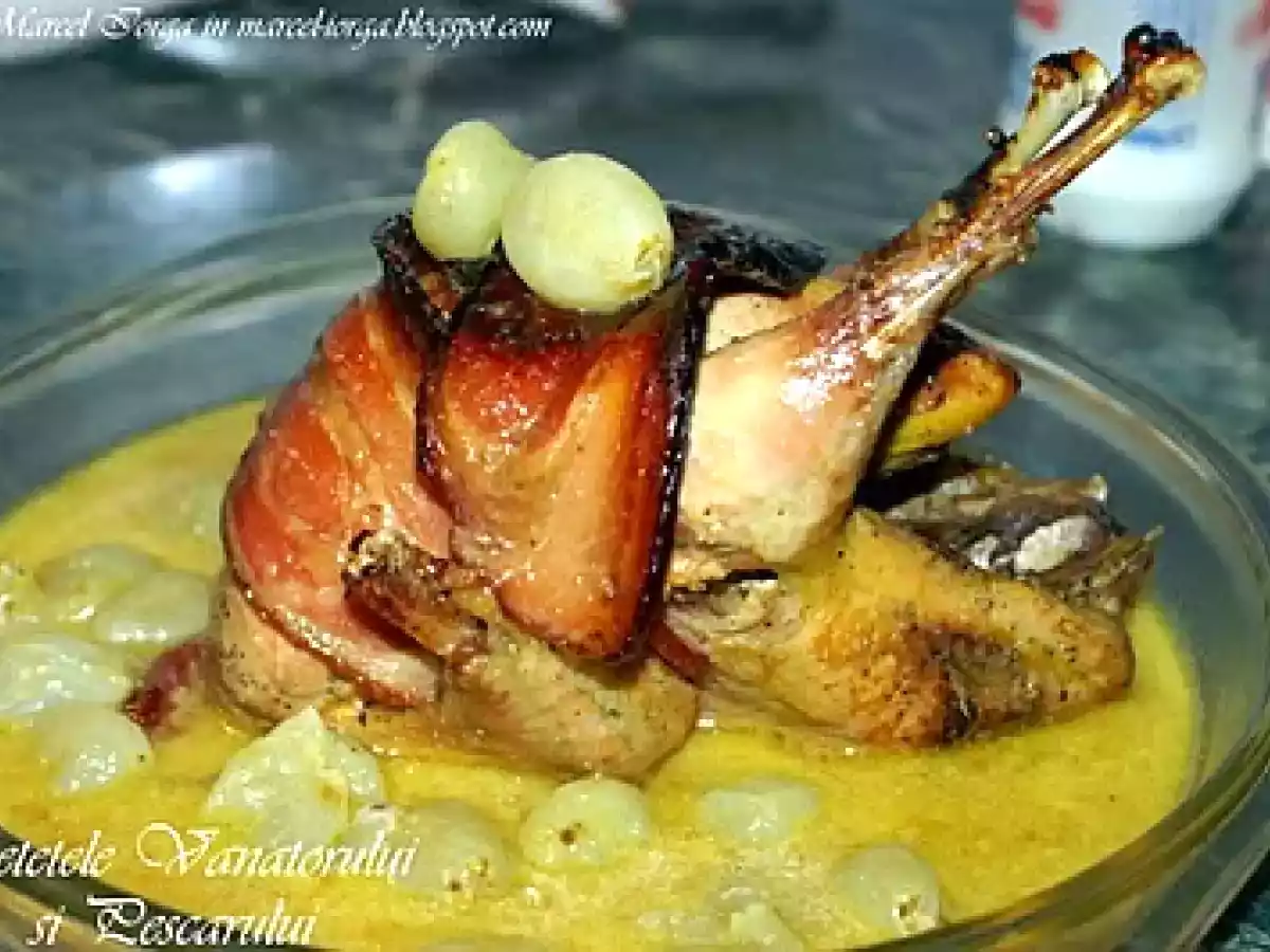 Fazan cu sos de struguri - un pranz de 5* stele! - poza 2