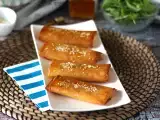 Feta Saganaki, rețeta grecească cu feta crocantă și miere, poza 1