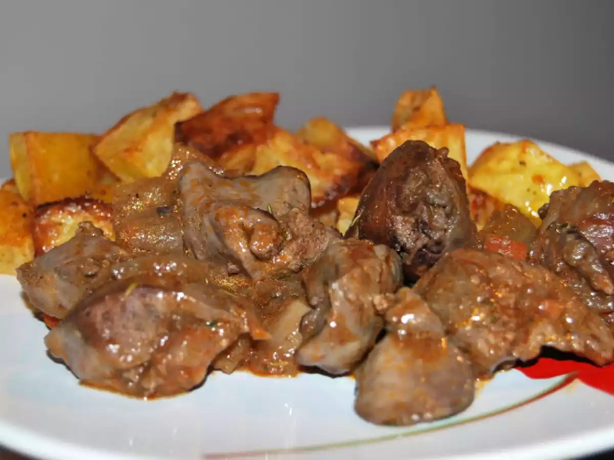 Ficatei cu cartofi crocanti - poza 3