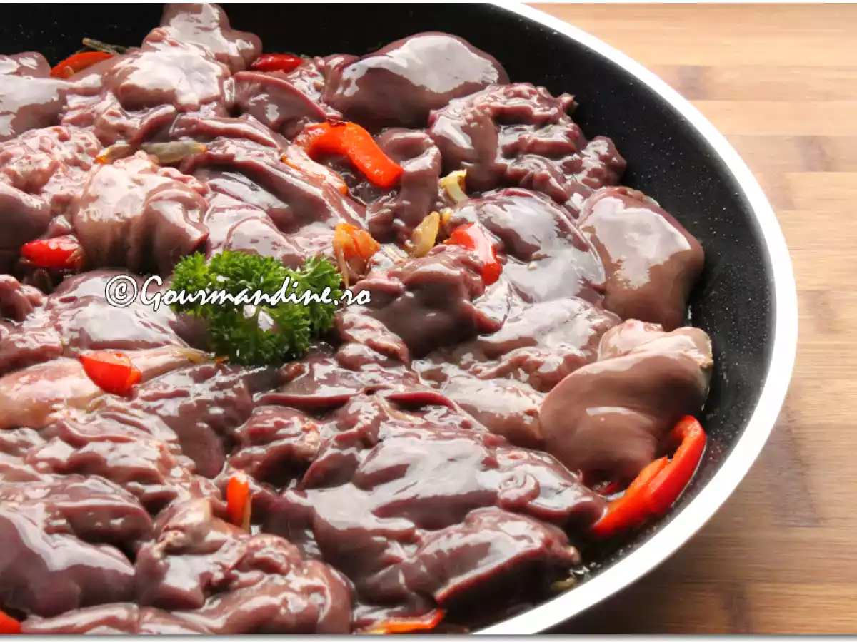 Ficatei de pui cu legume - poza 3