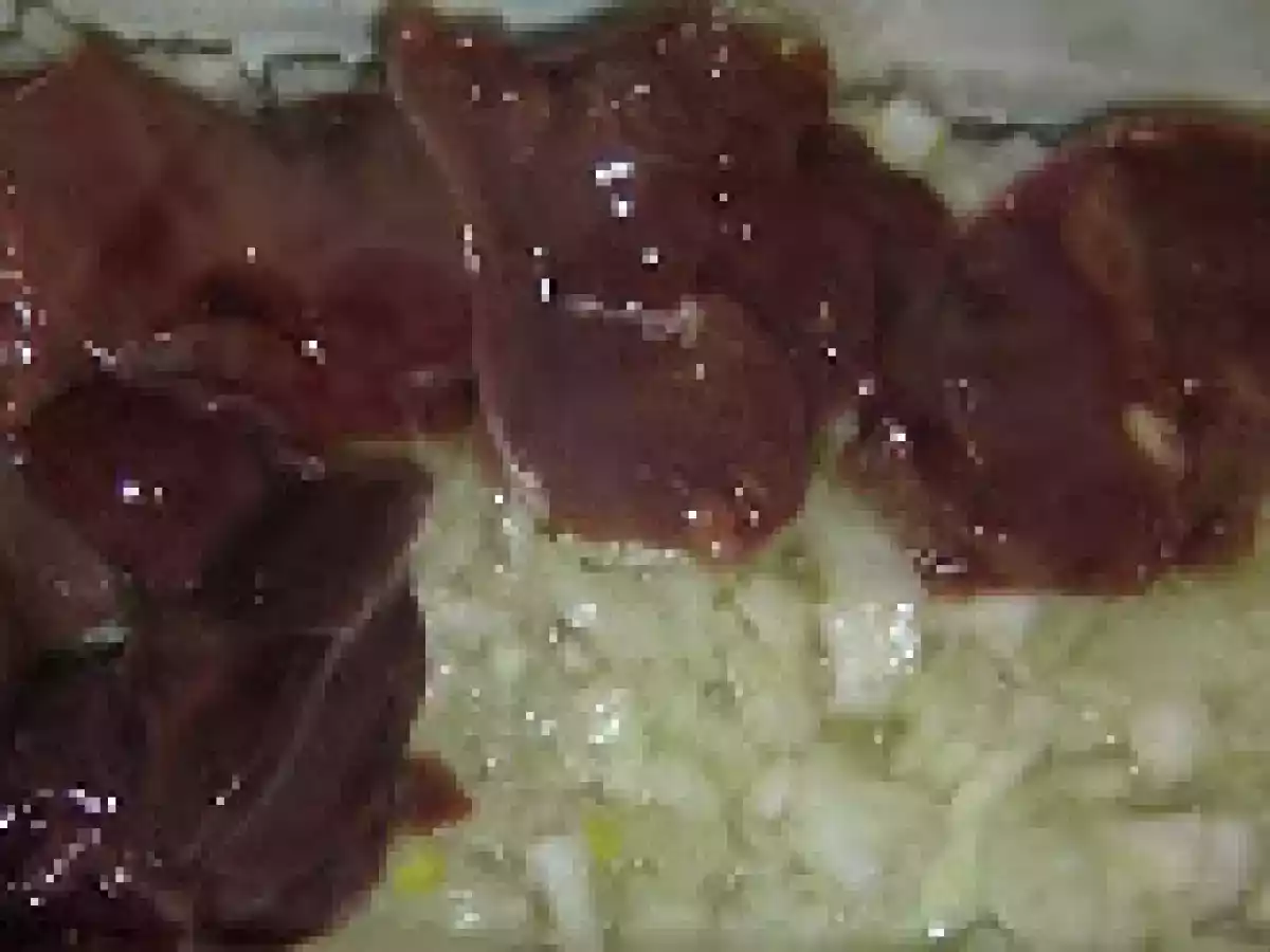 Ficatei de pui cu orez si legume