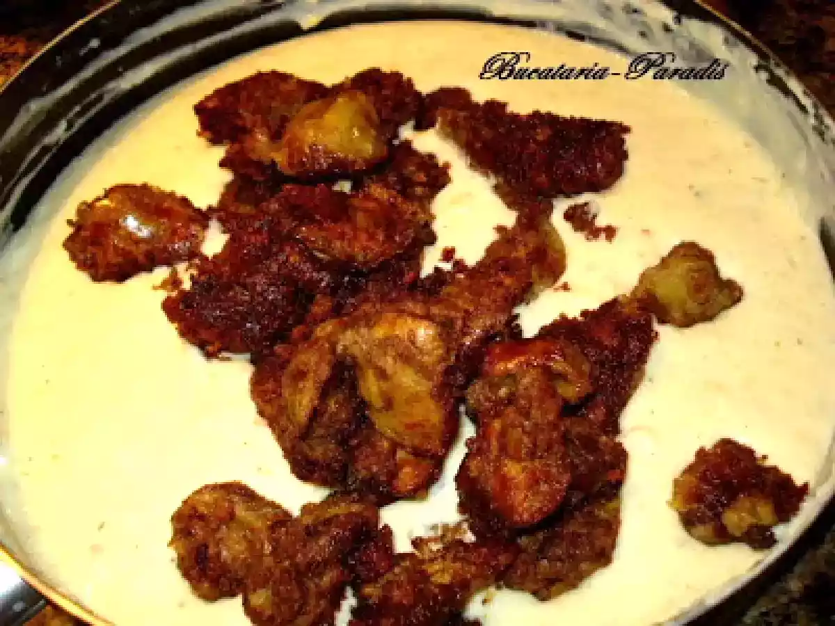 Ficatei de pui in sos Bechamel - poza 4