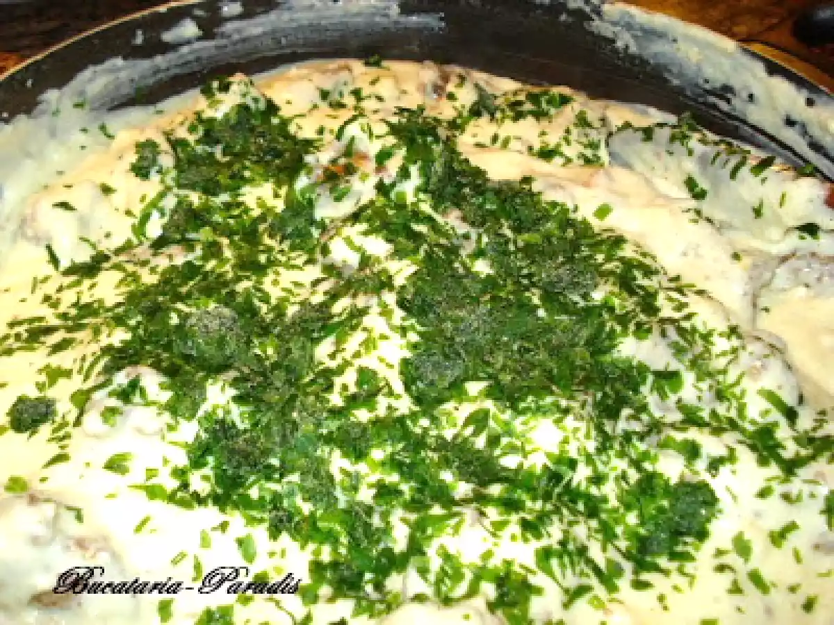 Ficatei de pui in sos Bechamel - poza 5