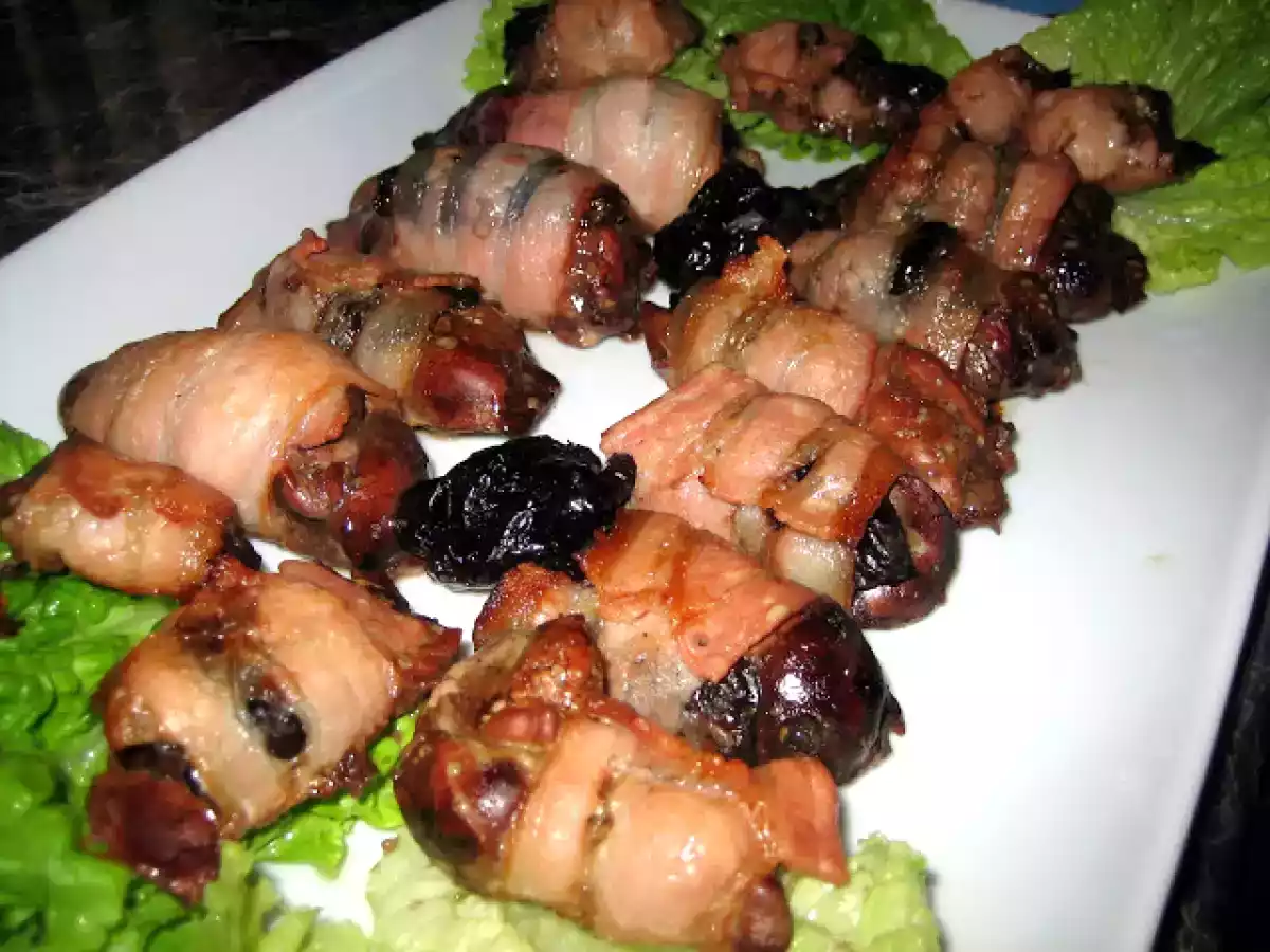 Ficatei in bacon cu prune uscate - poza 2