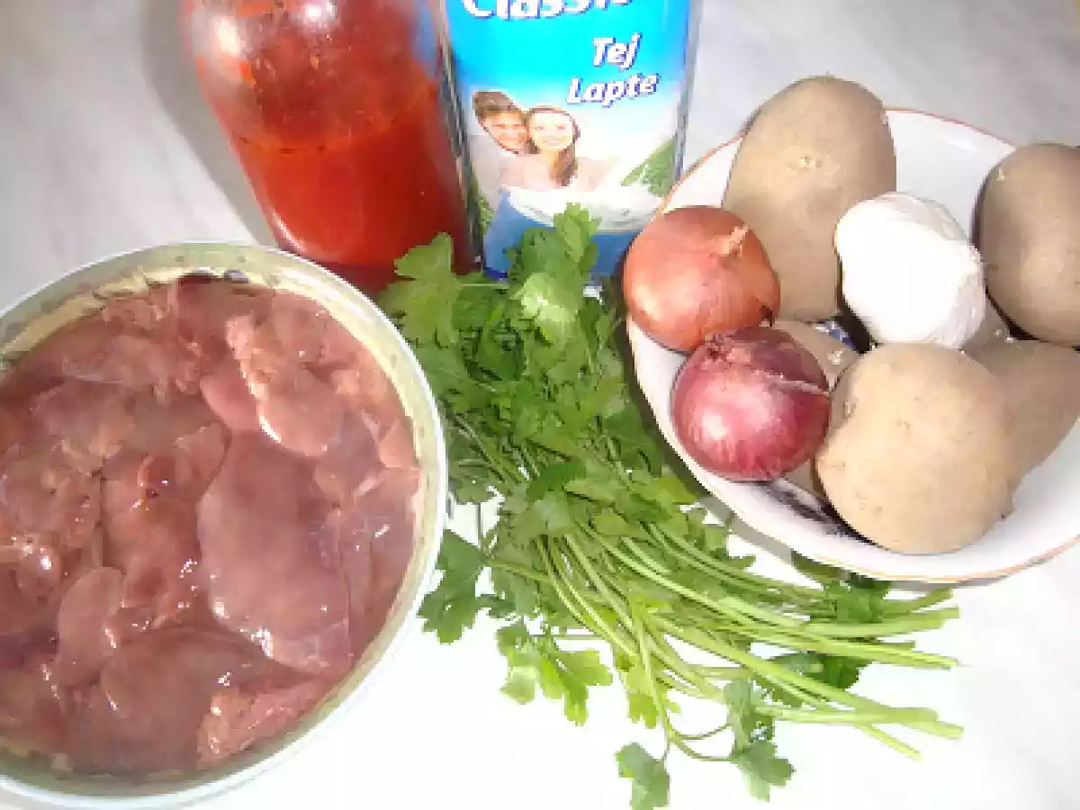 Ficatei la cuptor cu cartofi - poza 2