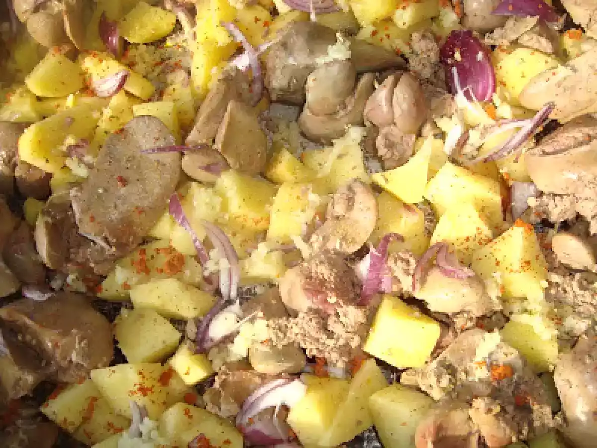 Ficatei la cuptor cu cartofi - poza 5