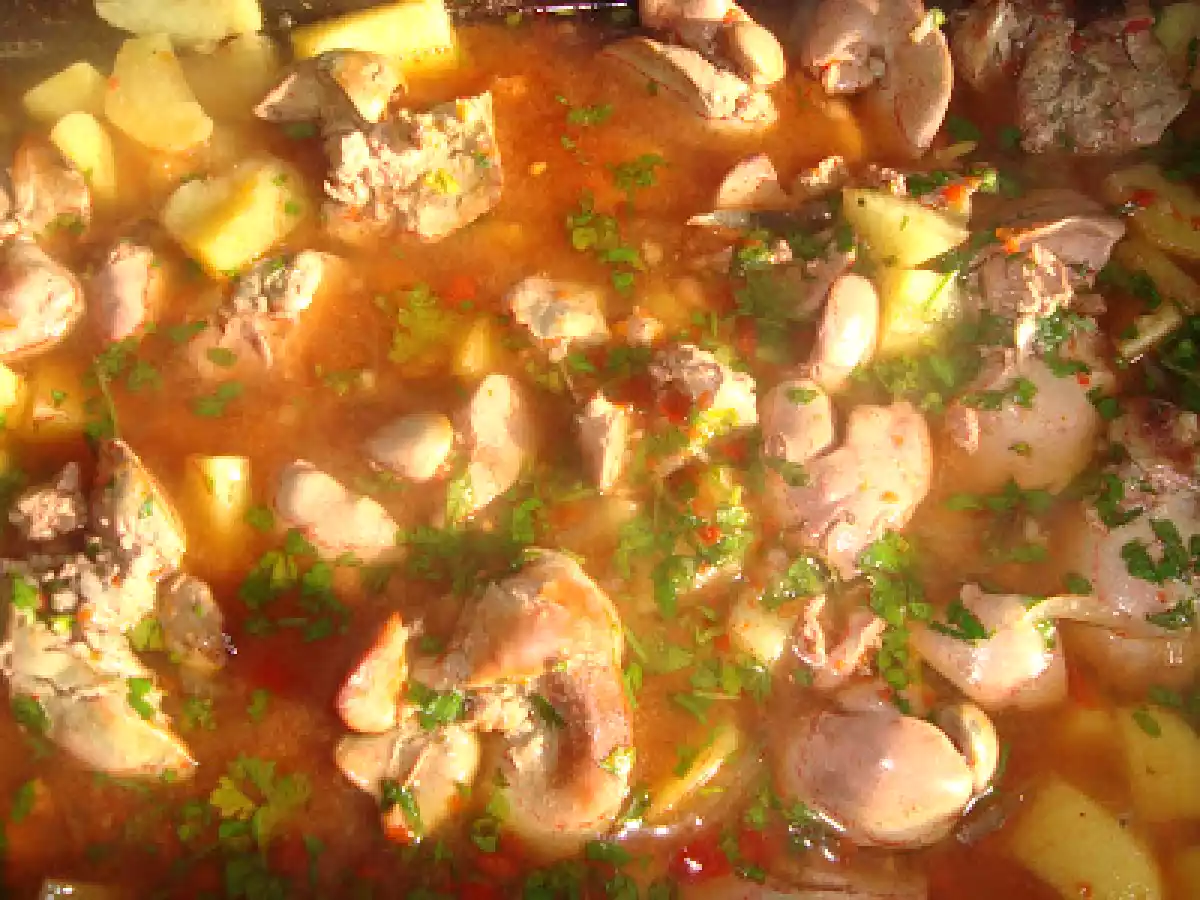 Ficatei la cuptor cu cartofi - poza 7