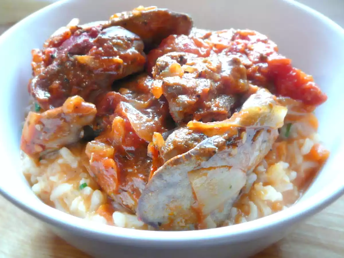 Ficatei la tigaie cu busuioc