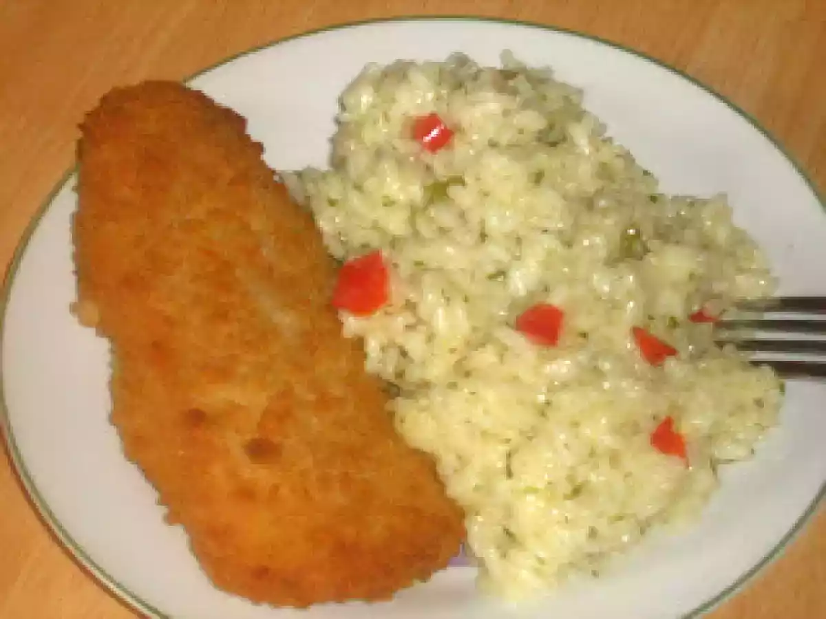 File de cod pane si orez garnitura