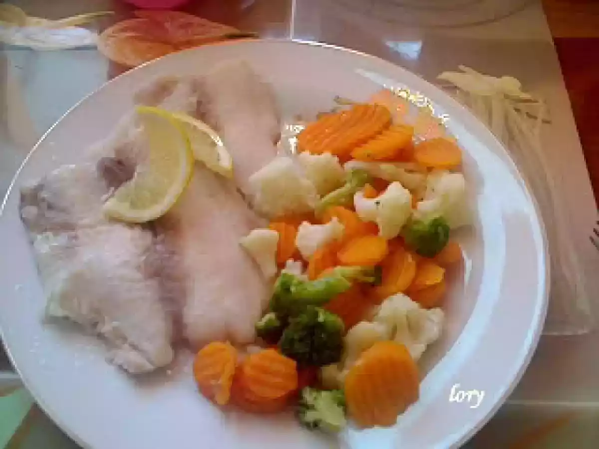 File de pangasius cu legume