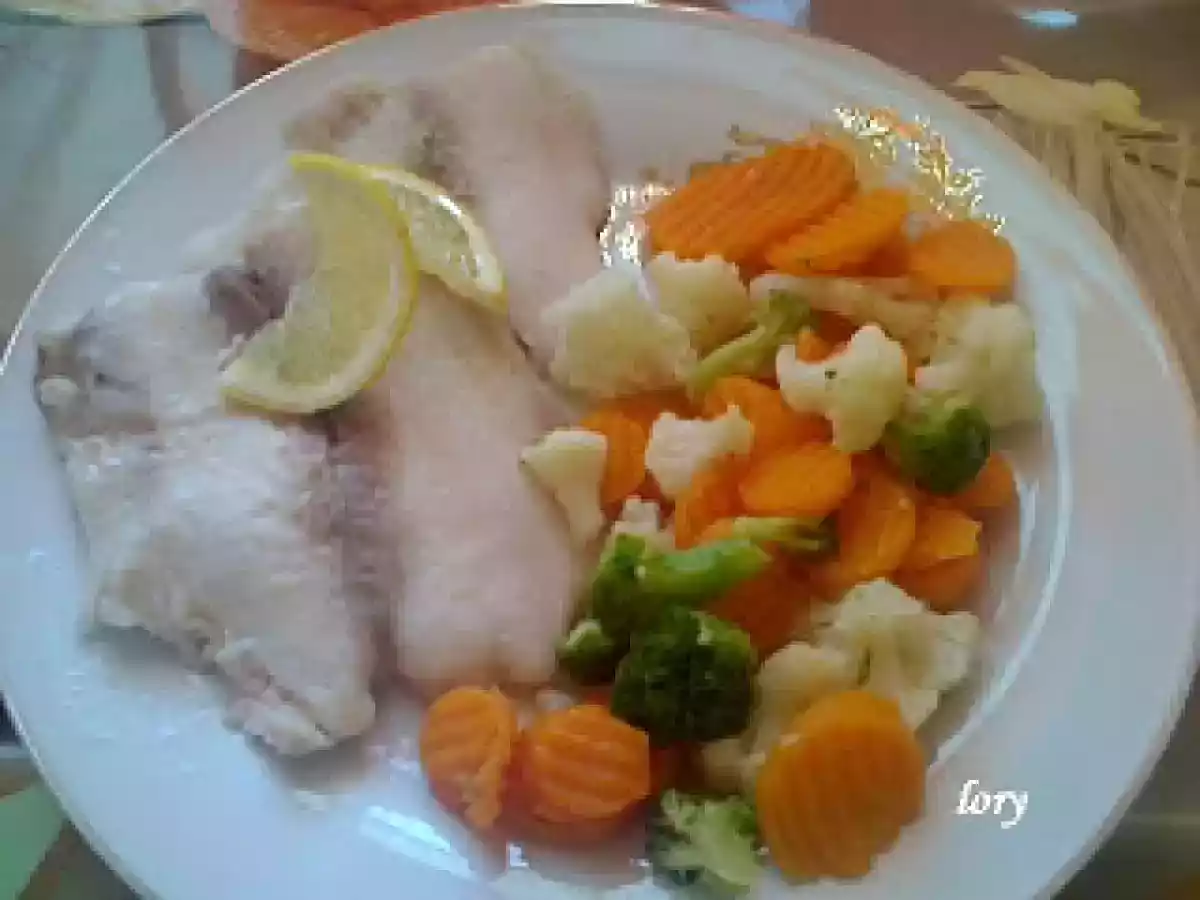 File de pangasius cu legume - poza 2