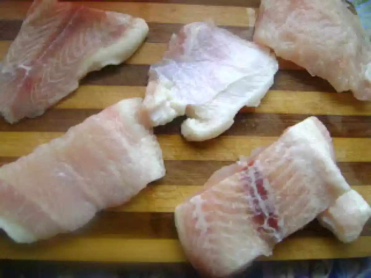 File de pangasius cu sos alb - poza 2